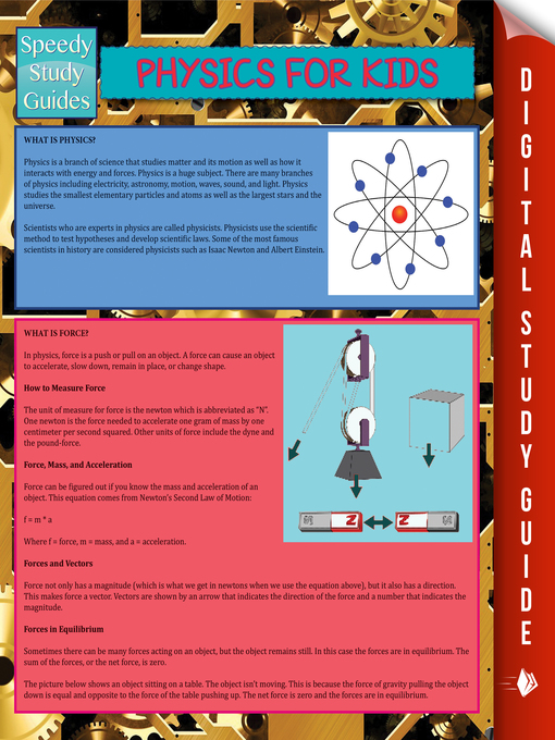 Title details for Physics For Kids by Speedy Publishing - Available